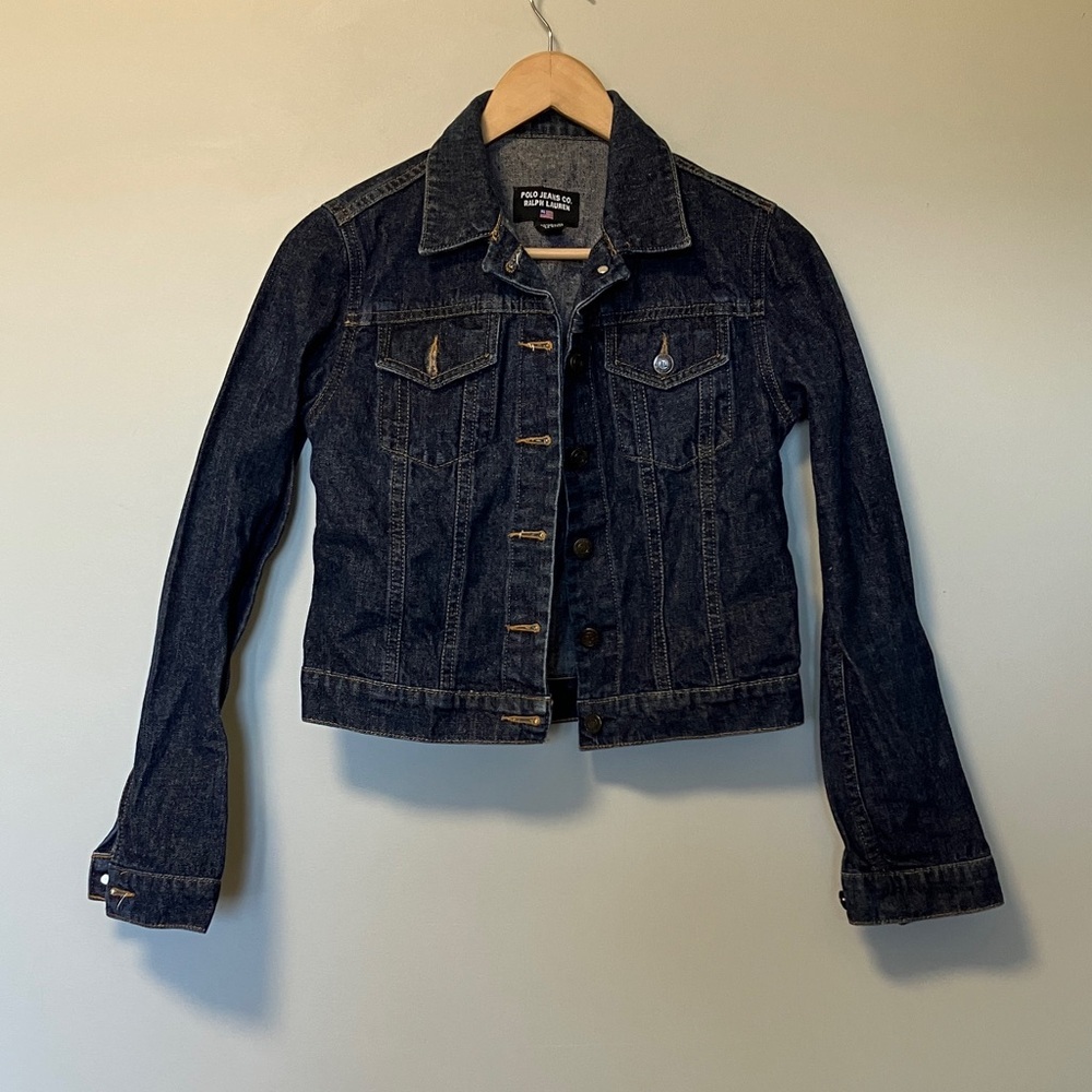Polo by Ralph Lauren Vintage Dark Indigo Women's Denim Jacket